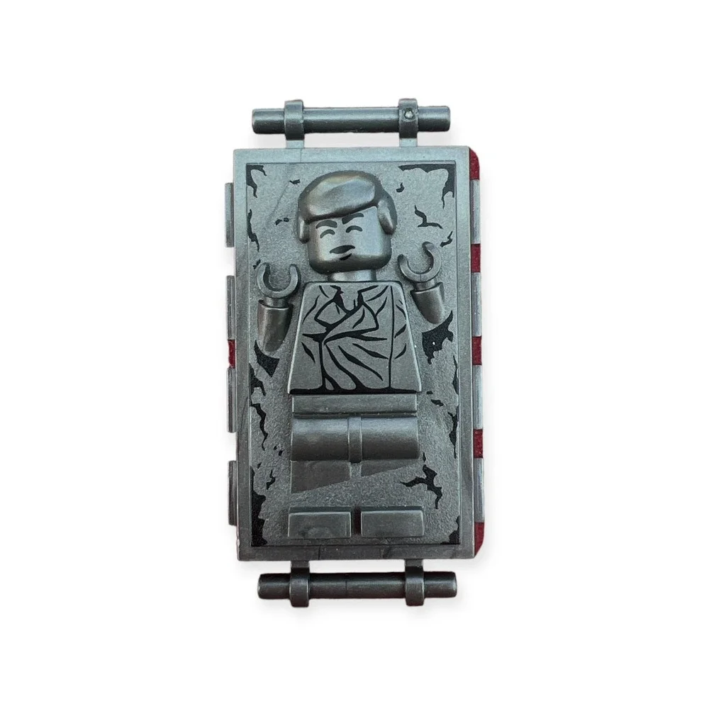 LEGO Minifigure Han Solo in Carbonite Block with Handles‎ sw0978 Star Wars